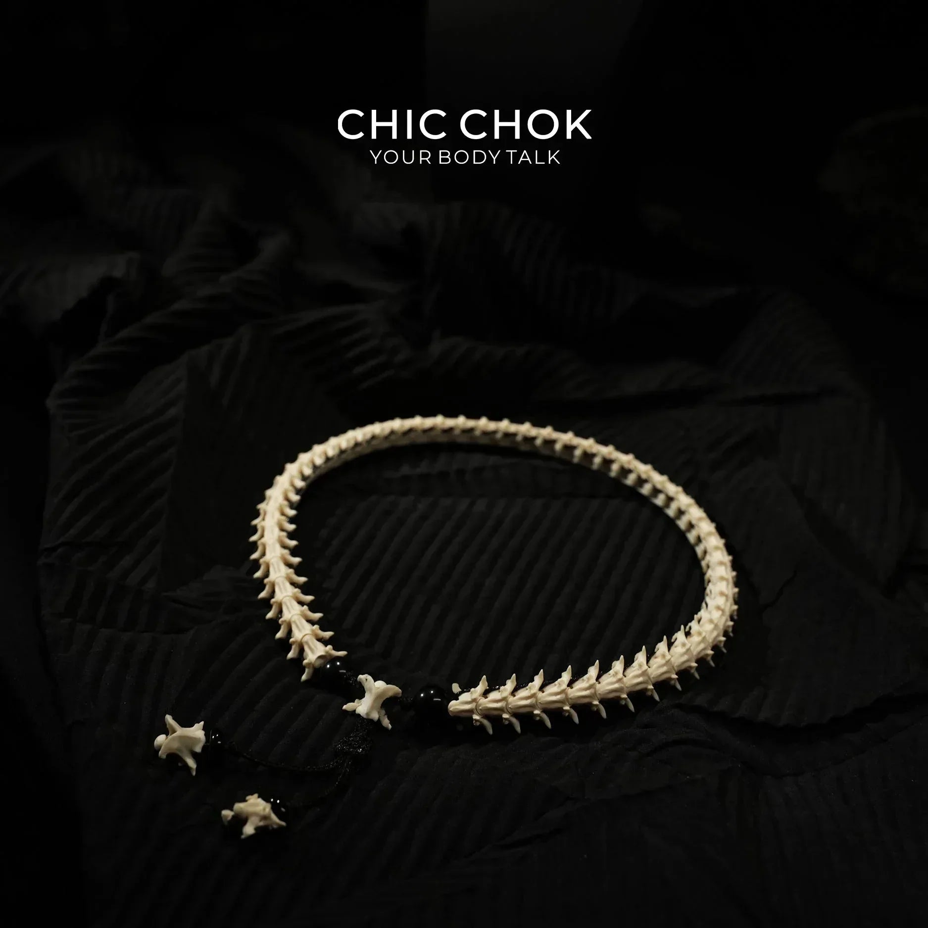 Bone Shadow Ink Thorn - CHICCHOK - - Bracelet