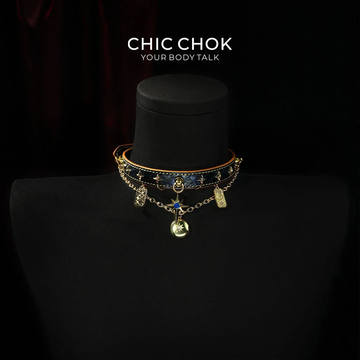 Astral Tarot Choker - CHICCHOK - Choker, collar - Choker
