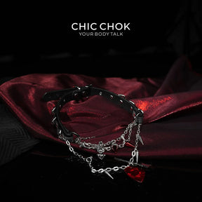 Crimson Requiem - CHICCHOK - Breathless, Choker, collar - Choker