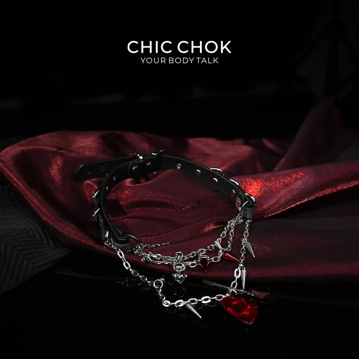 Crimson Requiem - CHICCHOK - Breathless, Choker, collar - Choker