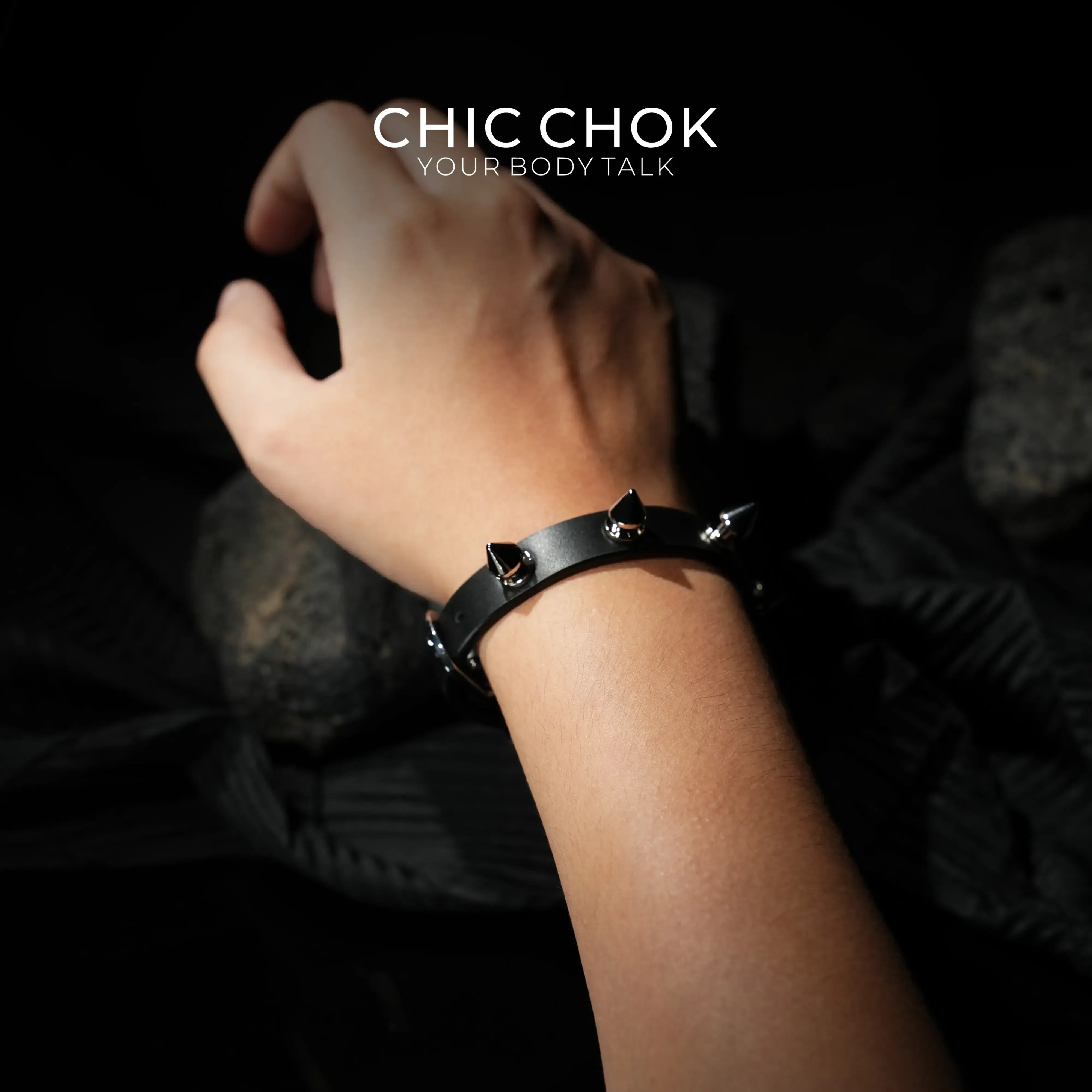 [CHICCHOK] Spiked Fury Bracelet – Bold Punk Energy in Every Detail - CHICCHOK - - Bracelet