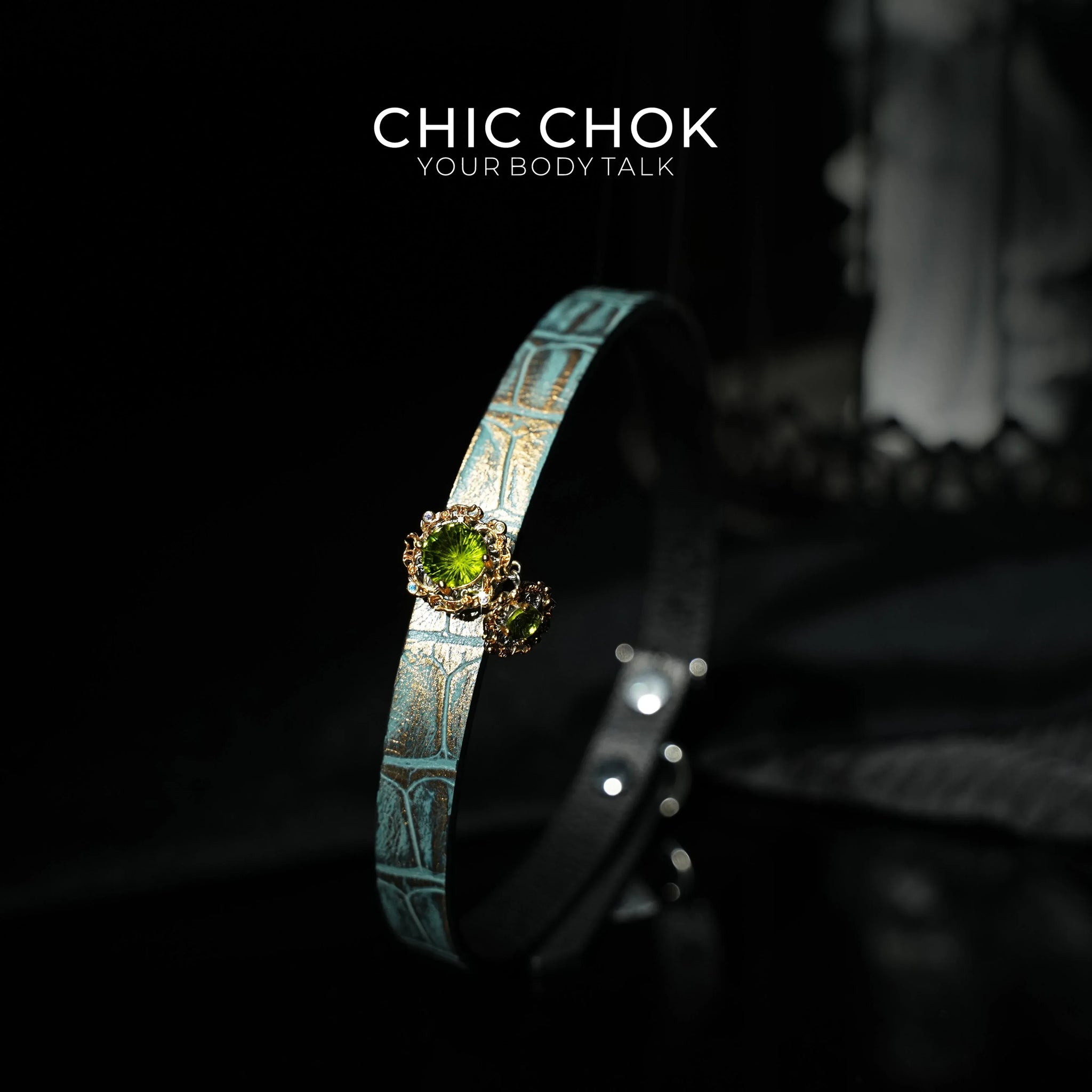 CHICCHOK [Emerald Dream] - Eternal Love, Sparkling Time Choker - CHICCHOK - Choker