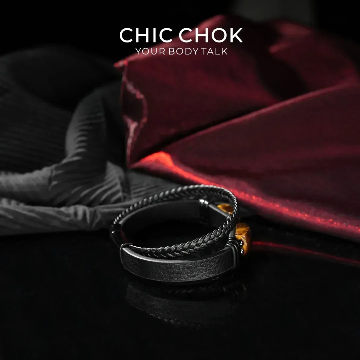 Tiger Eye Guardian - CHICCHOK - Bracelet, Crystal Bracelet - Bracelet