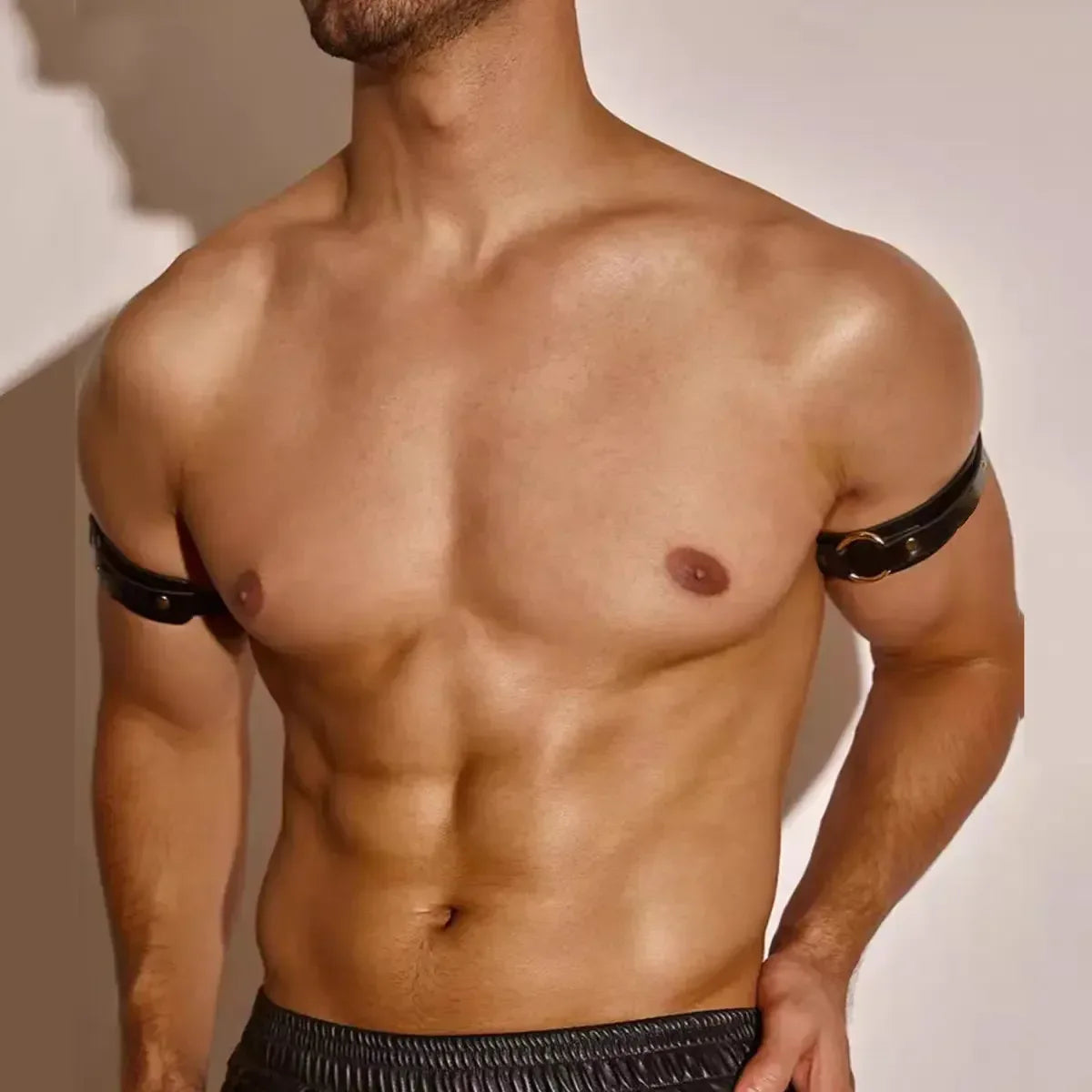 CHICCHOK [Ares] Men's High-end Leather Armbles, Fashion Clothing Accessories Handmade - CHICCHOK - - 