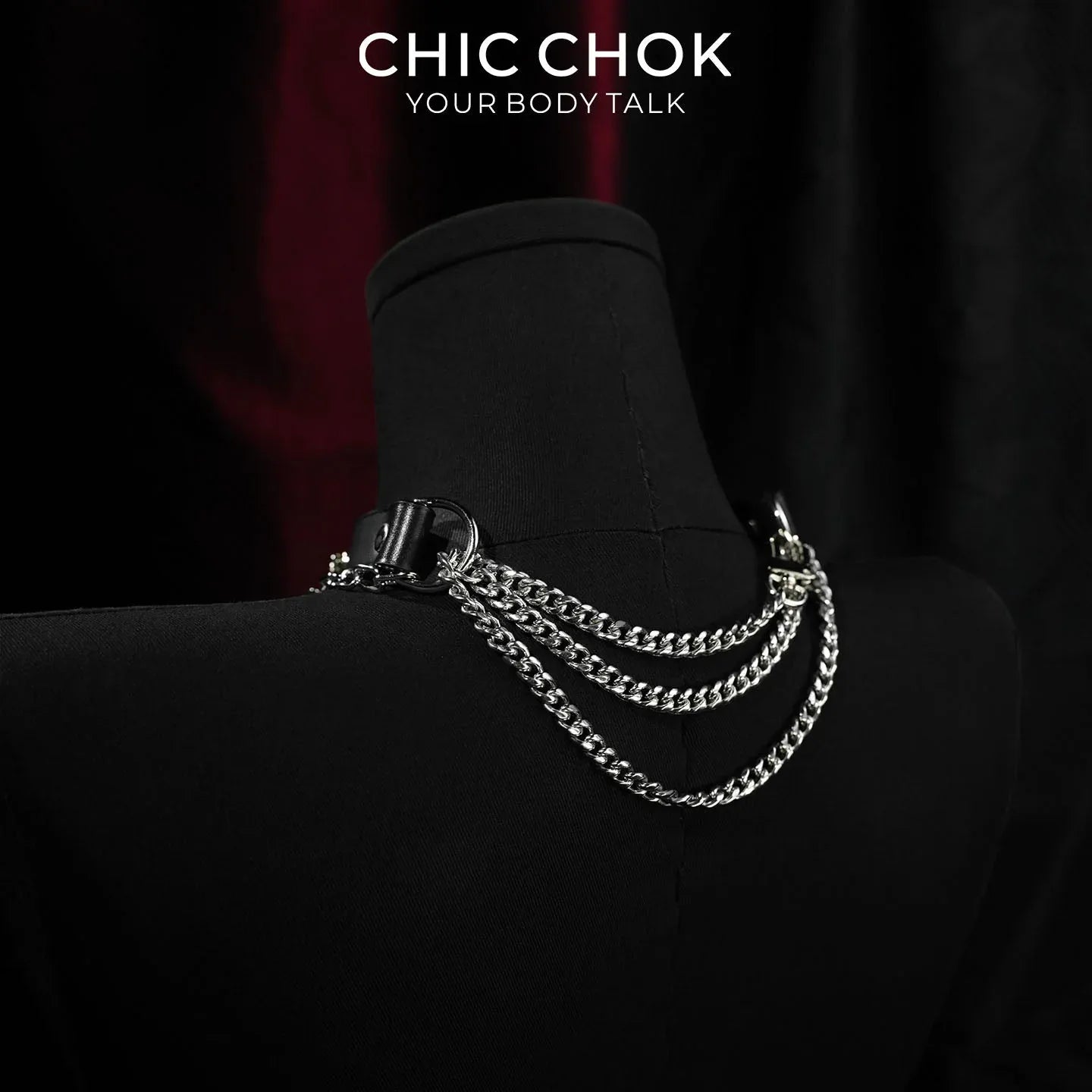Seraphic Blaze Choker Necklace - CHICCHOK - Choker