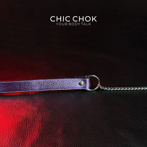CHICCHOK [Breathless] Pulling Fashion and Fun Choker(Purple) - CHICCHOK - Choker, collar - Choker