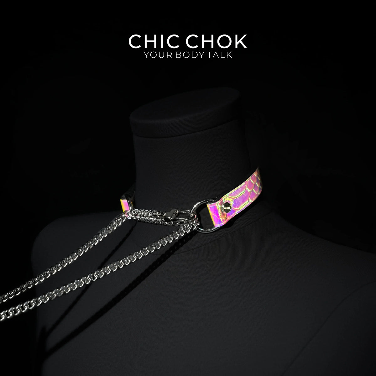 CHICCHOK [Breathless] Pulling Fashion and Fun Choker(Elegy in Scarlet) - CHICCHOK - Choker, collar - Choker