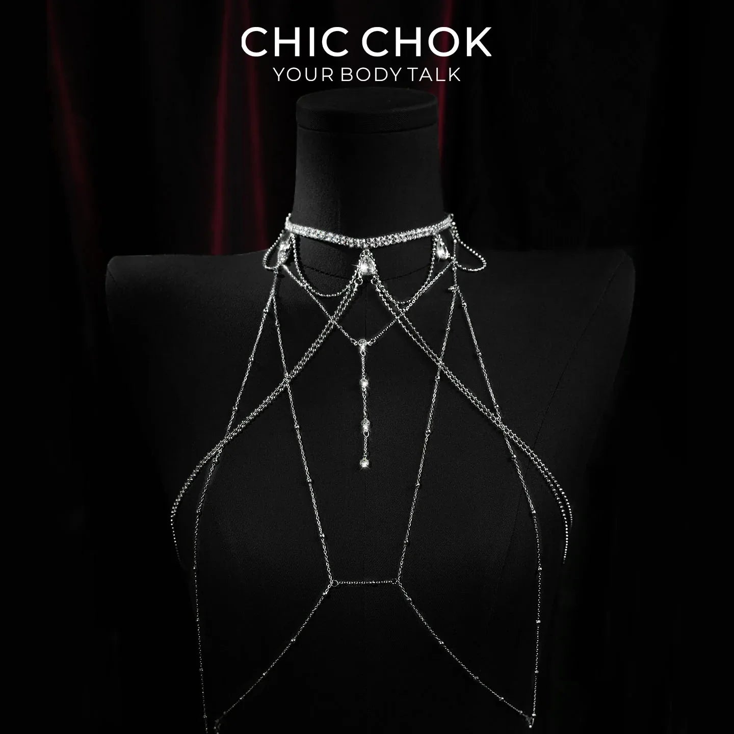 Gossamer Crystal - CHICCHOK - Body Chain