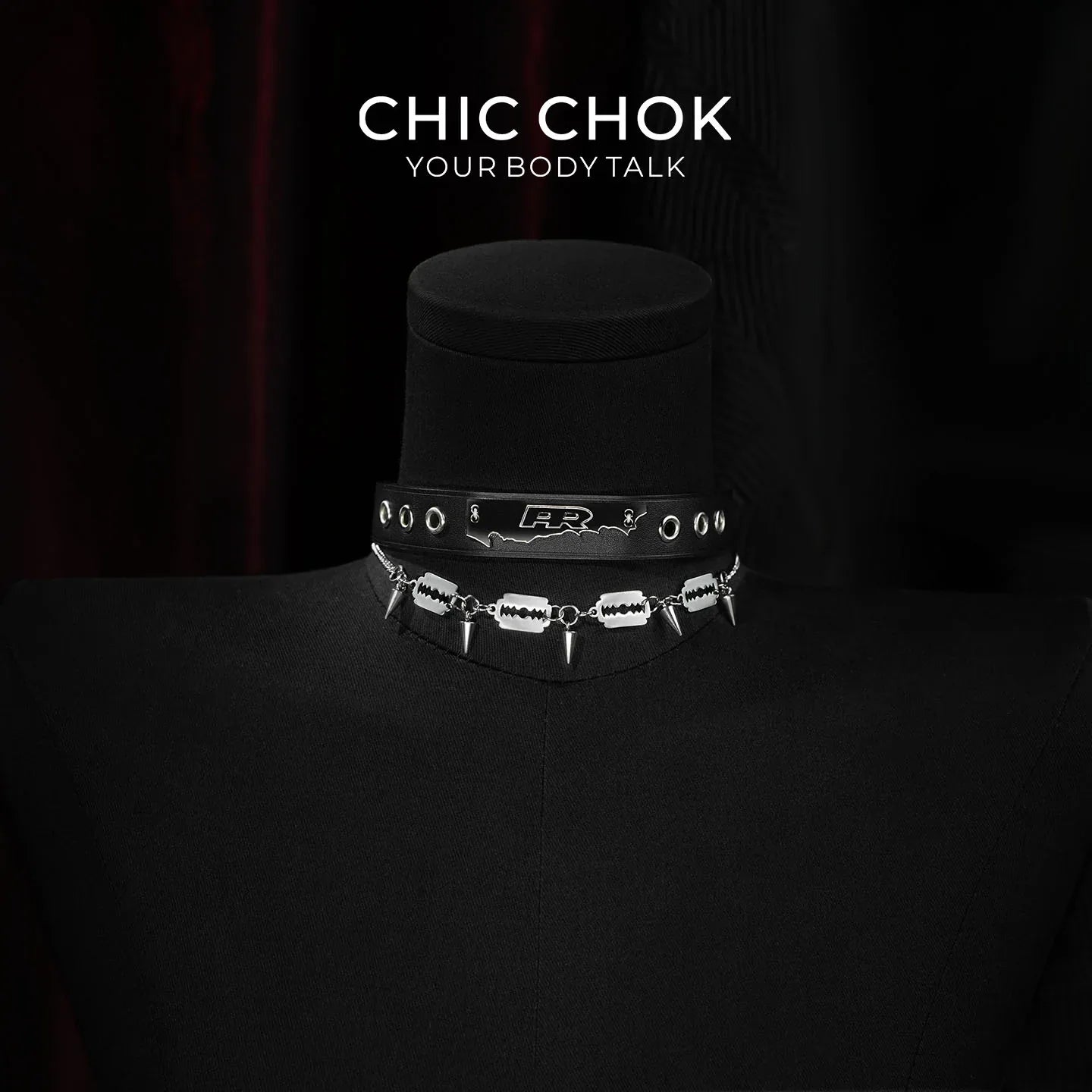 Iron Blade - CHICCHOK - Breathless, Choker, collar, Necklace - Choker