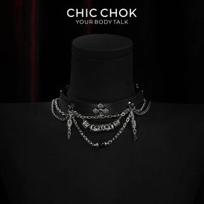Fogbound Castle - CHICCHOK - Breathless, Choker, collar, Necklace - Choker