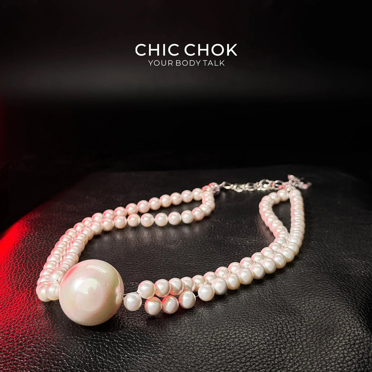 Pearlescent Memory - CHICCHOK - Choker, collar - Choker