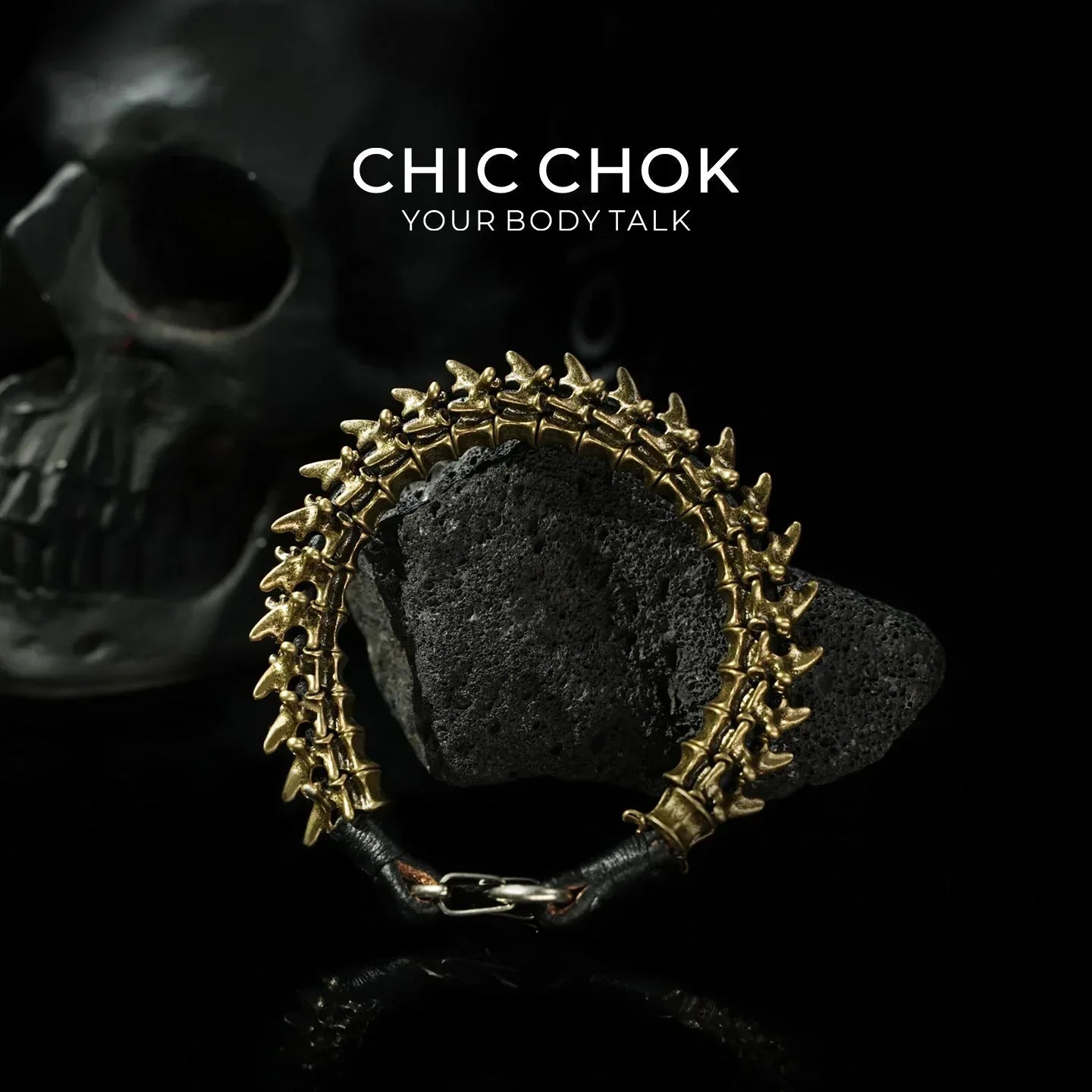 CHICCHOK Dragon Bone Bracelet - CHICCHOK - Bracelet - Metallic Bracelet