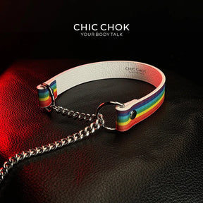CHICCHOK [Breathless] Pulling Fashion and Fun Choker Rainbow - CHICCHOK - Choker, collar - Choker