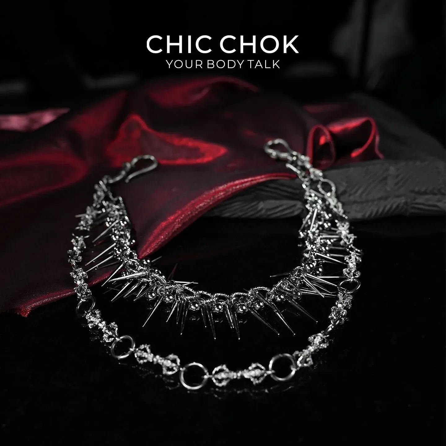 CHIC CHOK Handcrafted Metal Pants Chain - CHICCHOK - pants chain