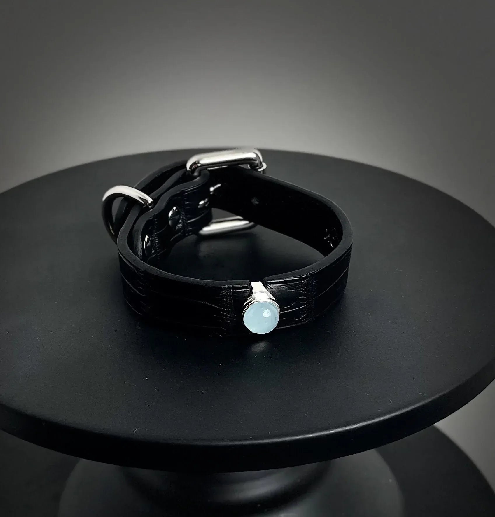 CHICCHOK [Moon Stone] - Choker - CHICCHOK - Choker, collar - Metallic Bracelet