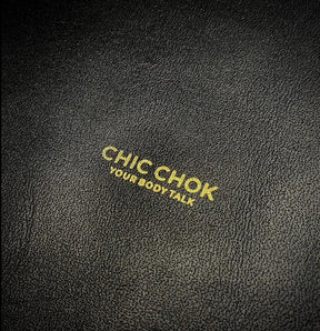 CHICCHOK [Breathless] Black Pull Chain Choker with Love Lock - CHICCHOK - Breathless, Choker, collar - Choker