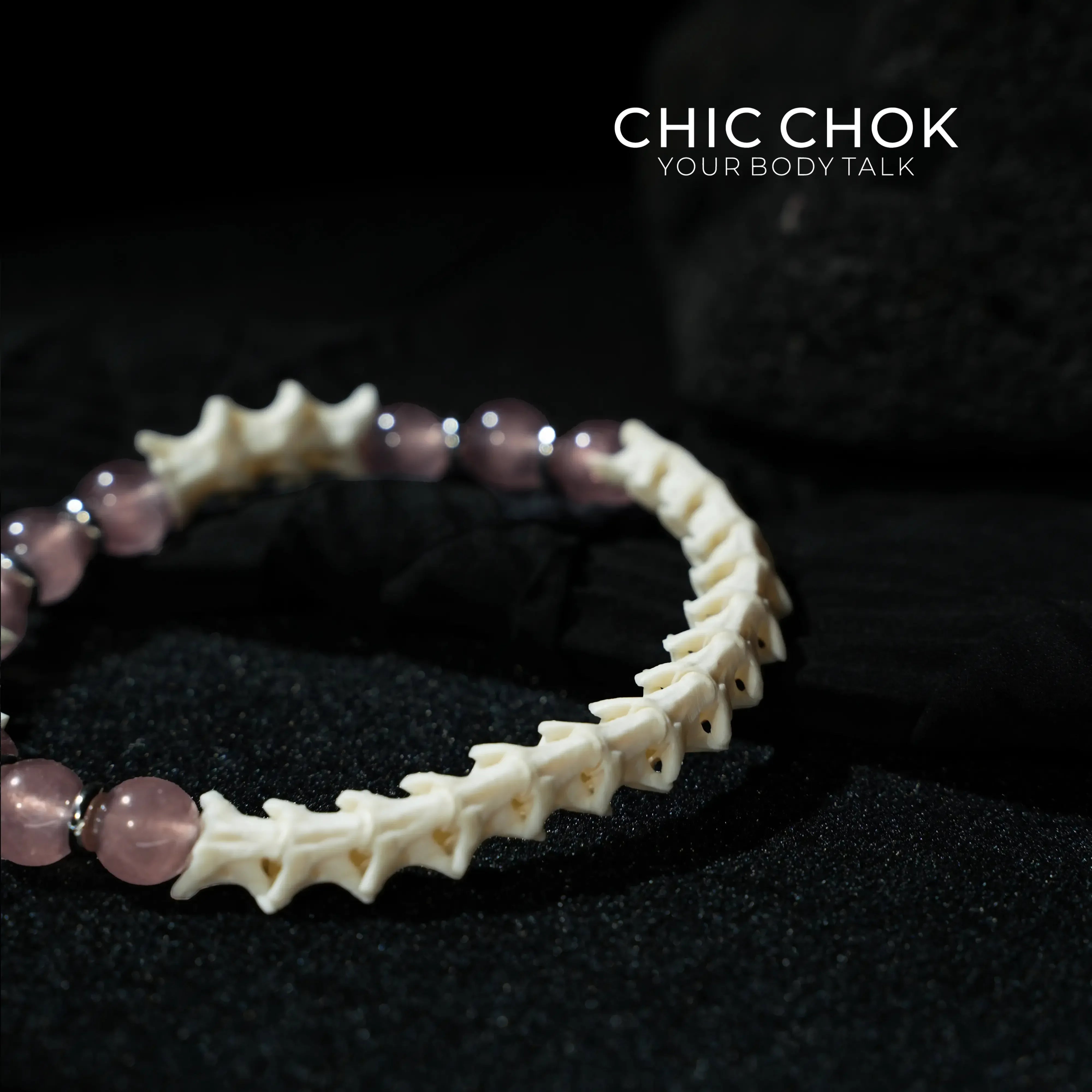 Rose Quartz - CHICCHOK - - Bracelet
