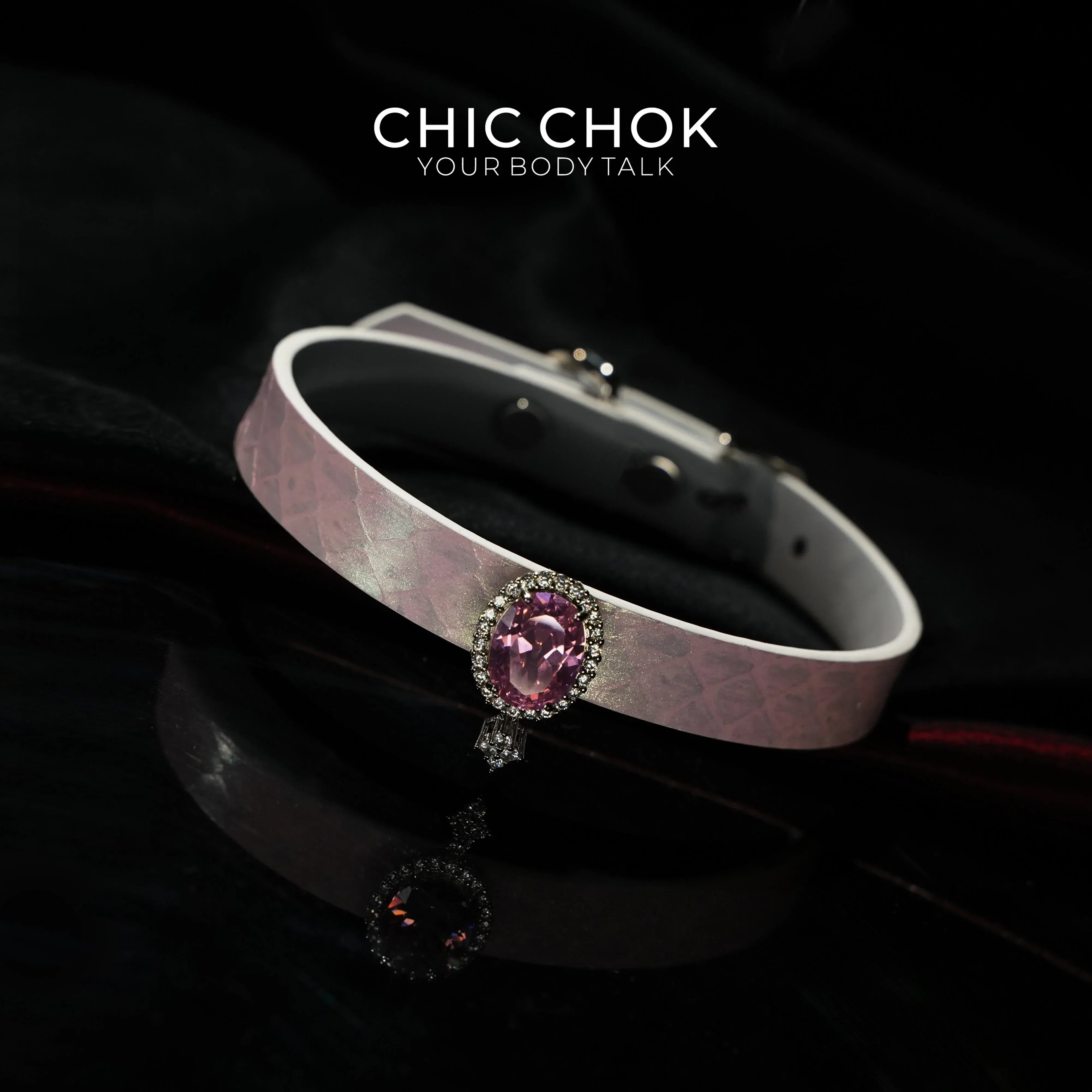 FREYA - CHICCHOK - Choker, Haute Couture Princess Style