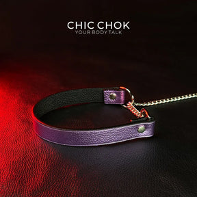 CHICCHOK [Breathless] Pulling Fashion and Fun Choker(Purple) - CHICCHOK - Choker, collar - Choker