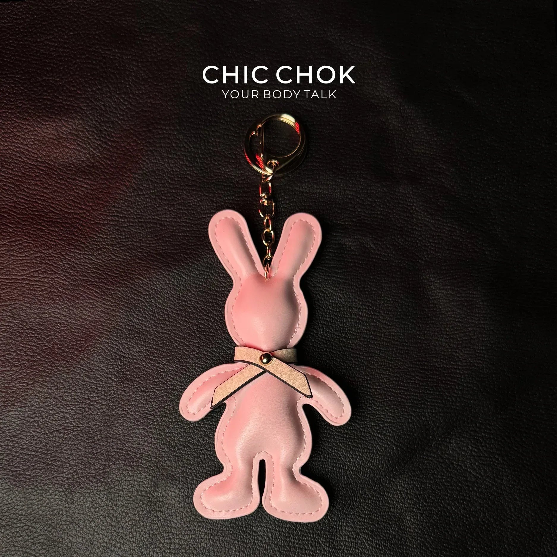Groovy Bunny | Fun and trendy Easter, cute and dynamic with you Keychain - CHICCHOK - Accessories - Accessories