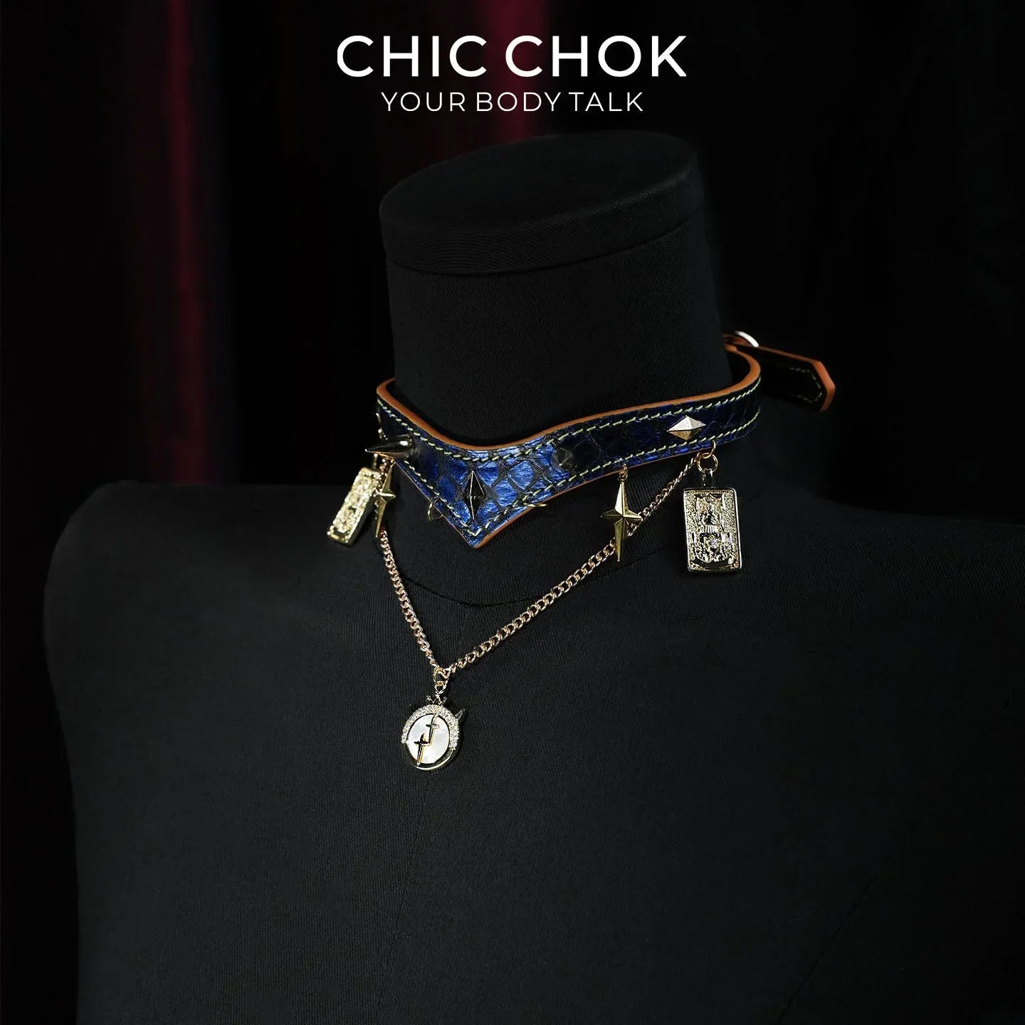 Aries: Arcana & Spikes - CHICCHOK - collar - Choker