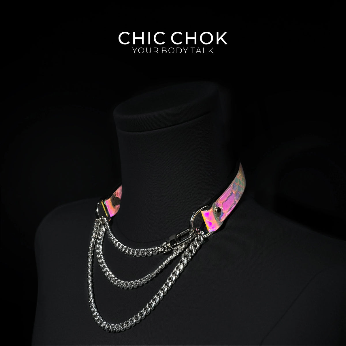 CHICCHOK [Breathless] Pulling Fashion and Fun Choker(Elegy in Scarlet) - CHICCHOK - Choker, collar - Choker