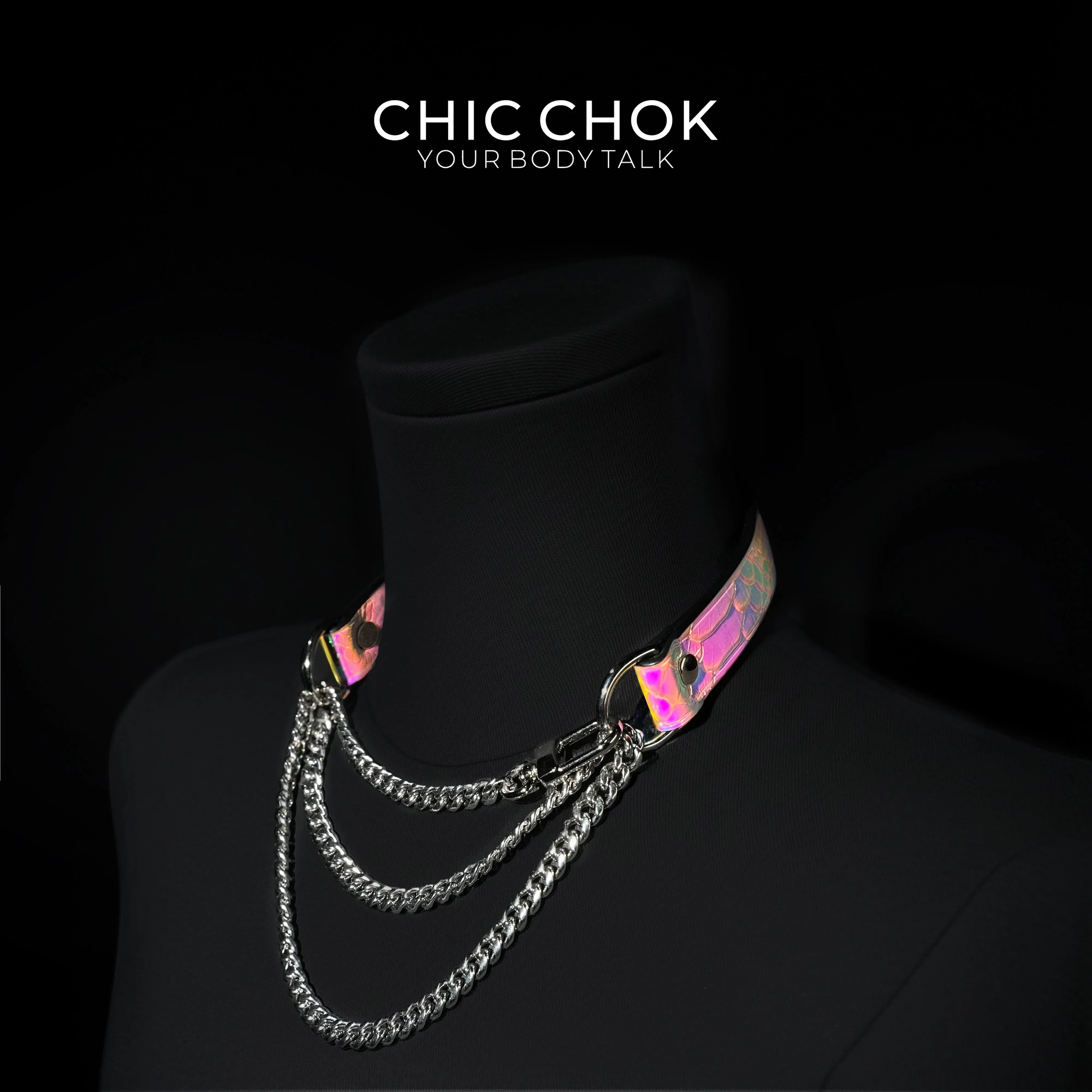 CHICCHOK [Breathless] Pulling Fashion and Fun Choker(Elegy in Scarlet) - CHICCHOK - Choker