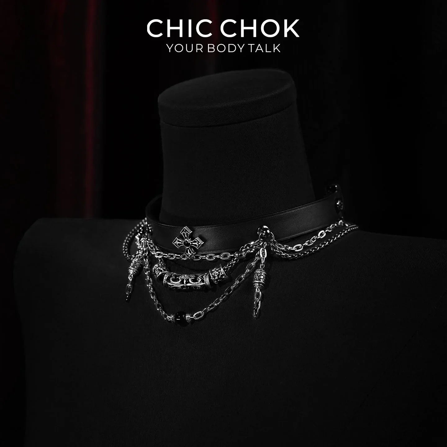 Fogbound Castle - CHICCHOK - Breathless, Choker, Necklace