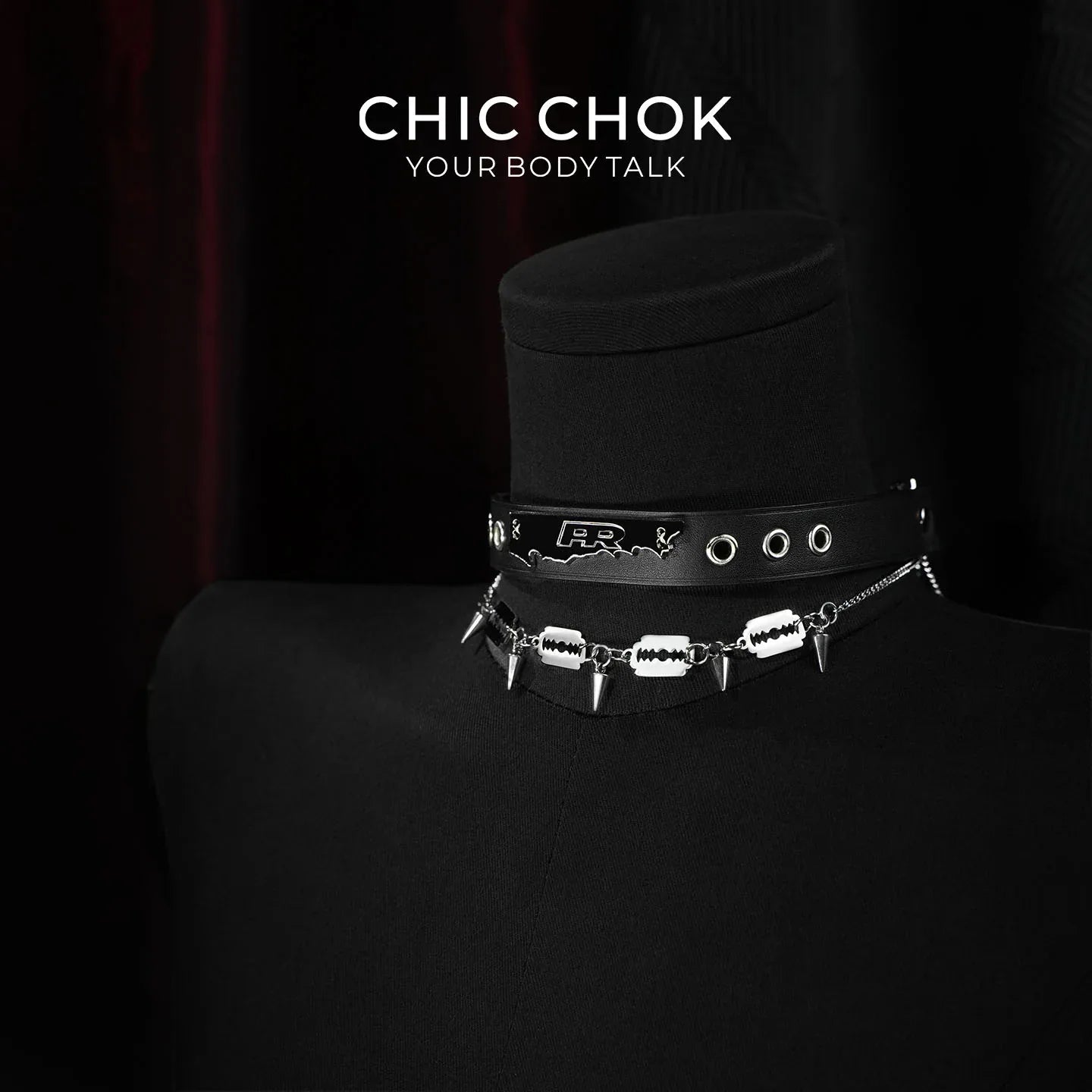 Iron Blade - CHICCHOK - Breathless, Choker, collar, Necklace - Choker