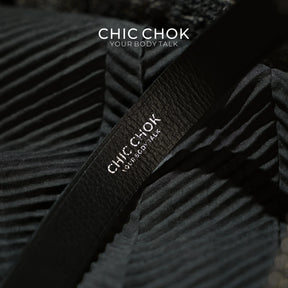 CHICCHOK [Breathless] Black Pull Chain Choker with Love Lock - CHICCHOK - Breathless, Choker, collar - Choker