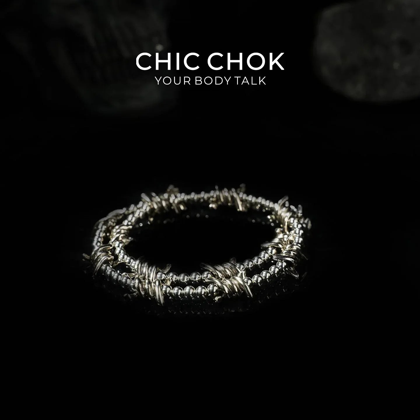 CHICCHOK [Steel Thorns] Heavy Metal Punk Necklace - CHICCHOK - Choker