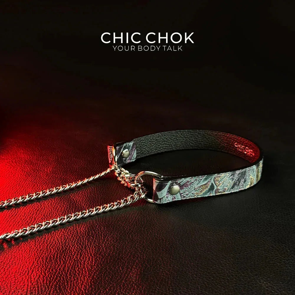 CHICCHOK [Breathless] Pulling Fashion and Fun Choker(Gasping Bloom) - CHICCHOK - Choker