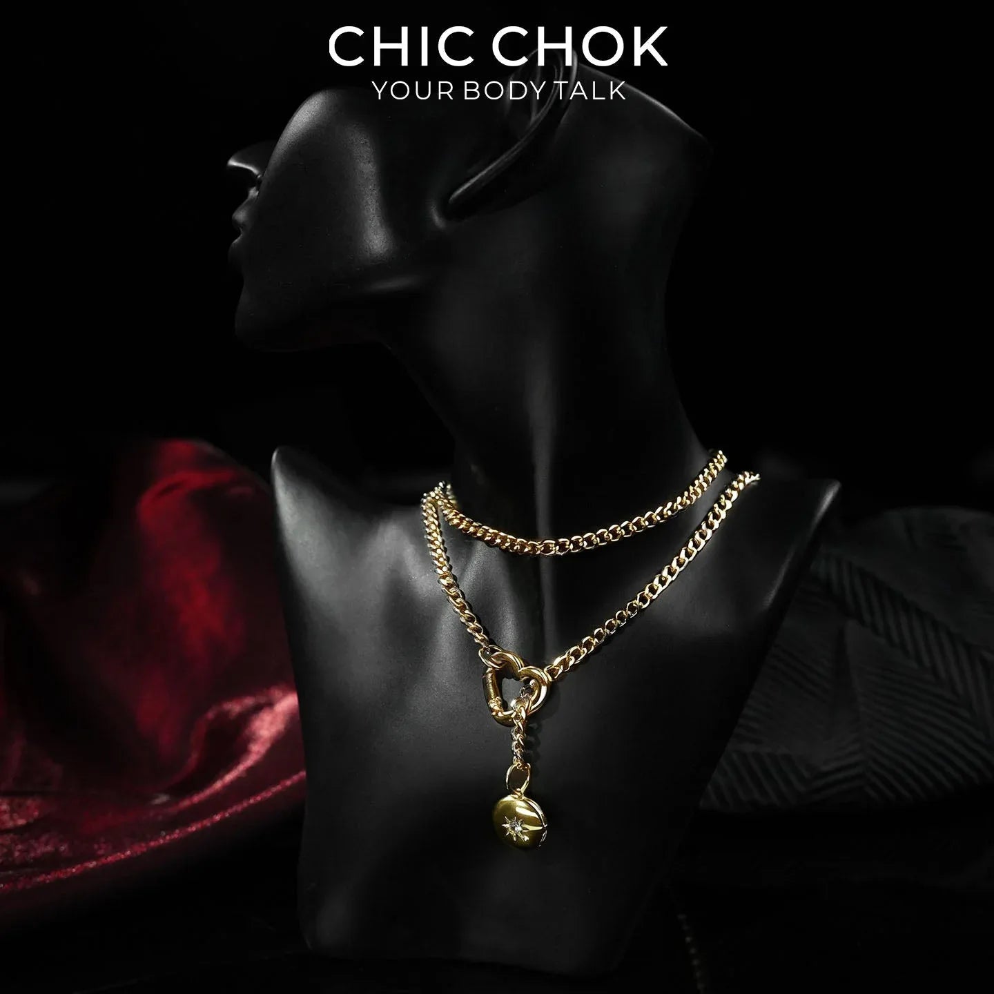 Blood Moon Trio - CHICCHOK - collar - Choker