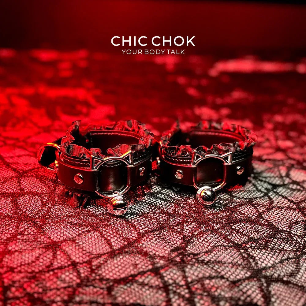 CHICCHOK Cat lace leg ring/bracelet/foot ring - CHICCHOK - 