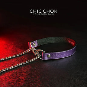 CHICCHOK [Breathless] Pulling Fashion and Fun Choker(Purple) - CHICCHOK - Choker, collar - Choker