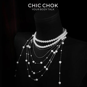 Pearl Veins - CHICCHOK - Necklace - 