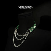 Breathless Christmas Limited Edition Leather Choker