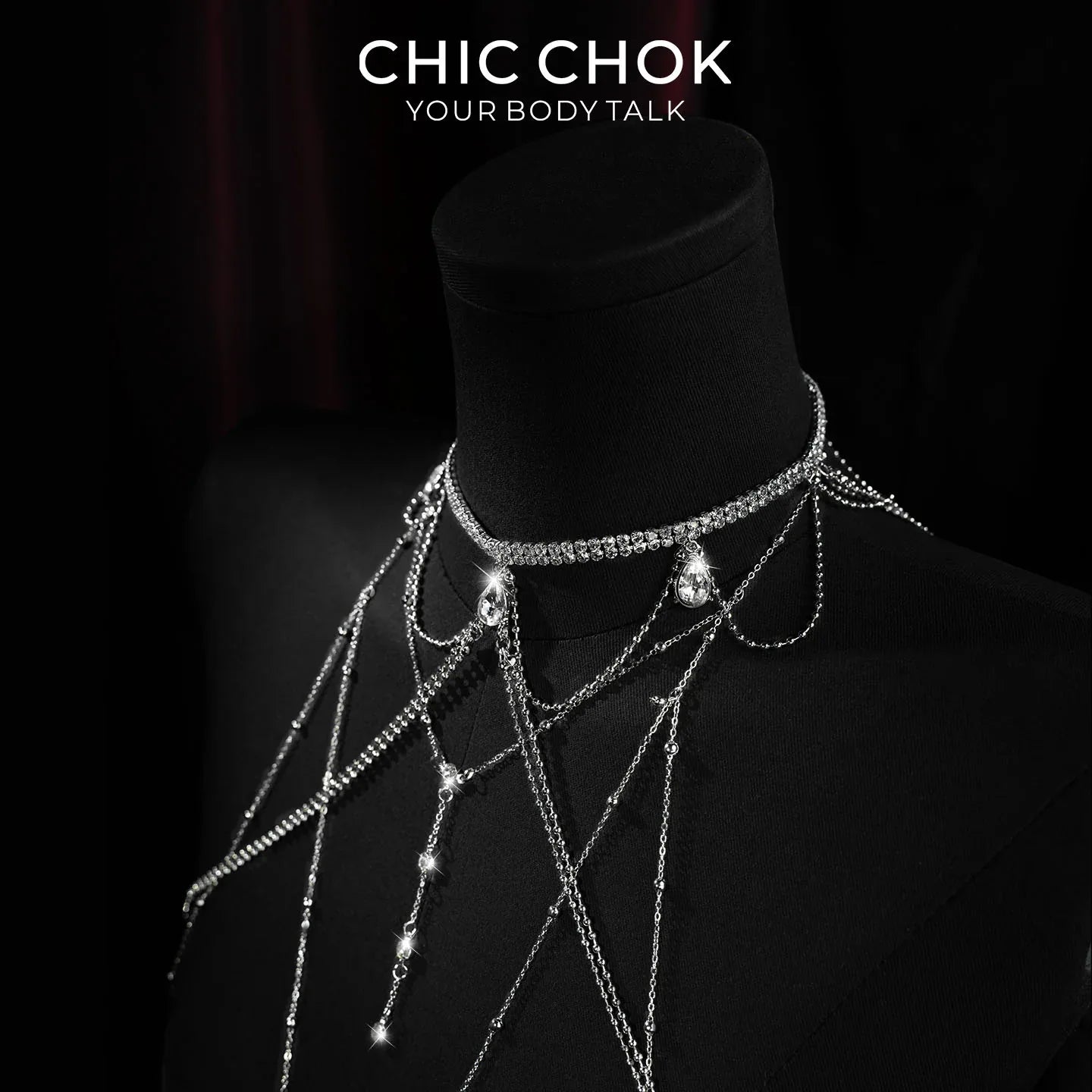 Gossamer Crystal - CHICCHOK - Body Chain
