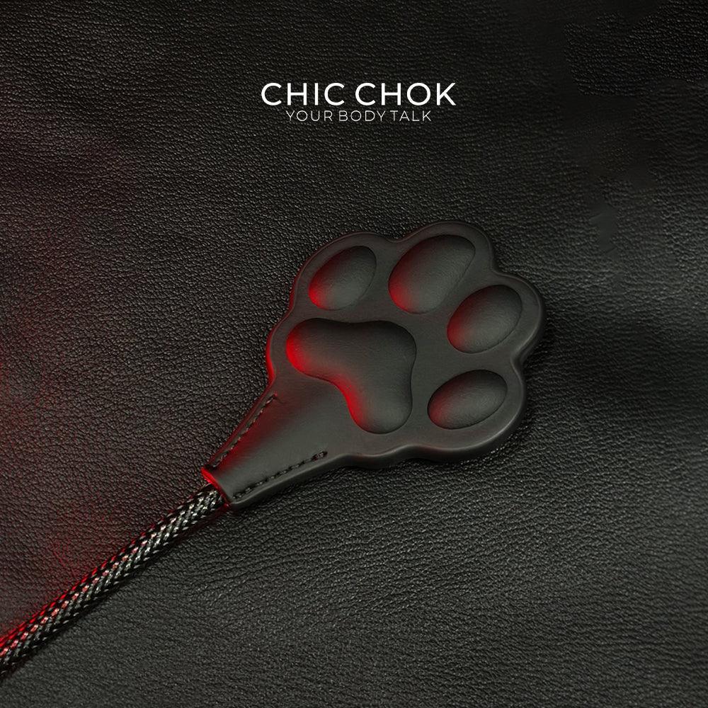 Dark Night Black and Red Happy Set - CHICCHOK - collar - Choker
