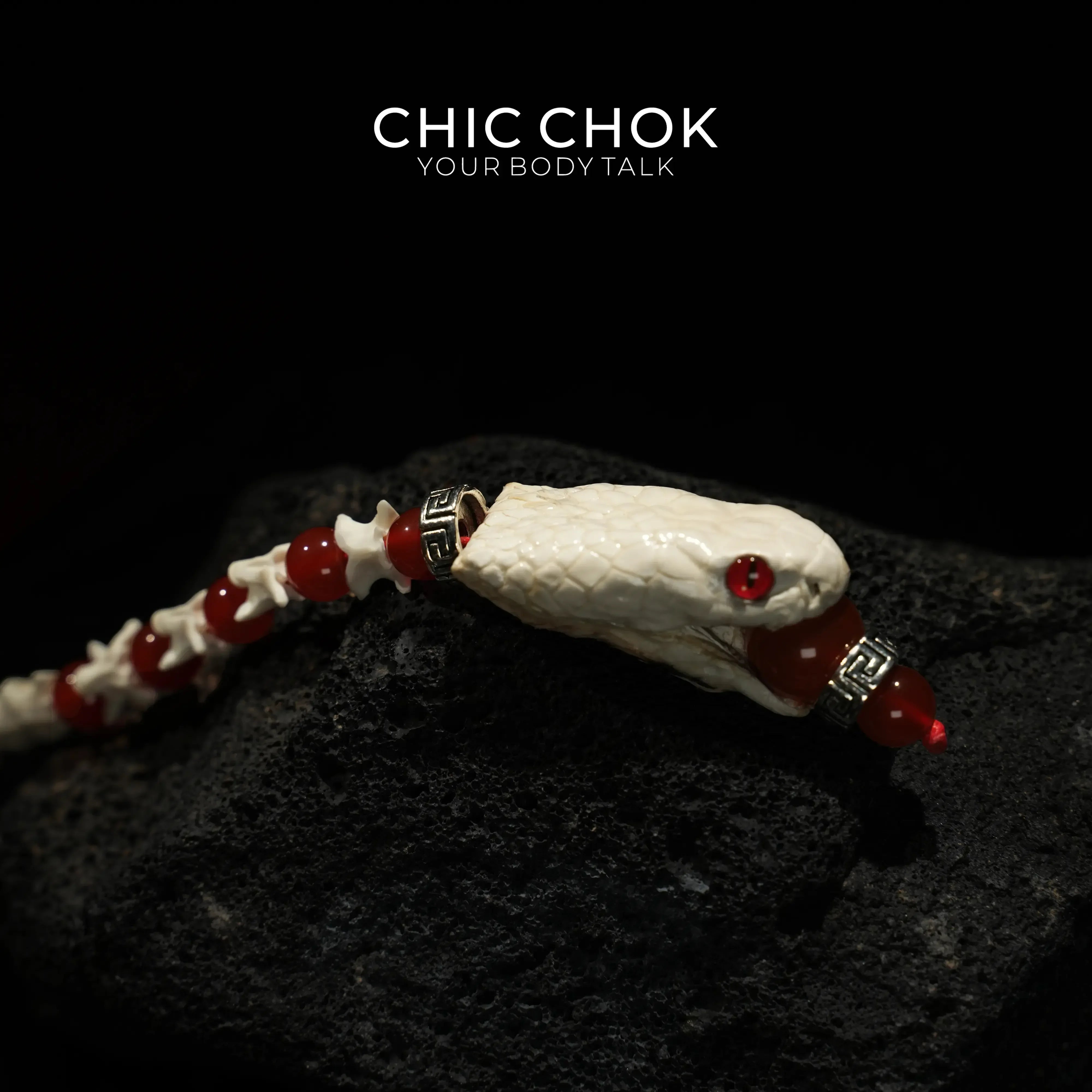 Crimson Skeleton Serpent Curse - CHICCHOK - 