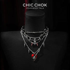 Crimson Requiem - CHICCHOK - Breathless, Choker, collar - Choker