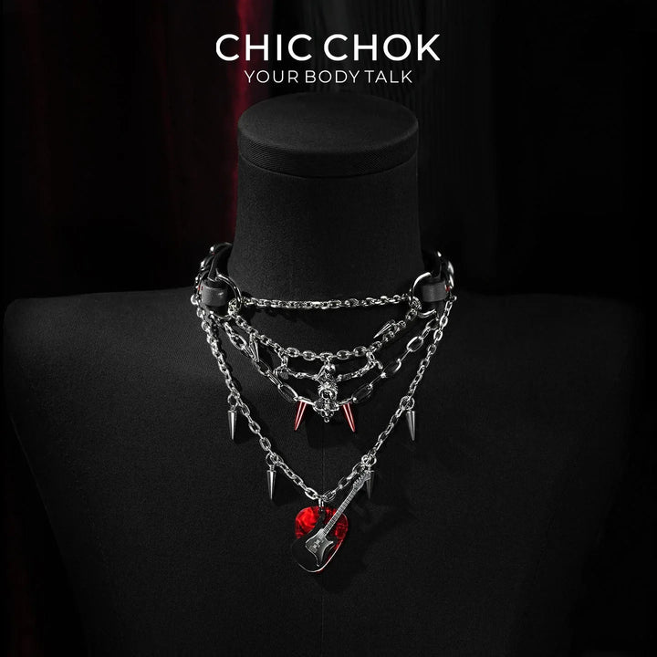 Crimson Requiem - CHICCHOK - Breathless, Choker, collar - Choker
