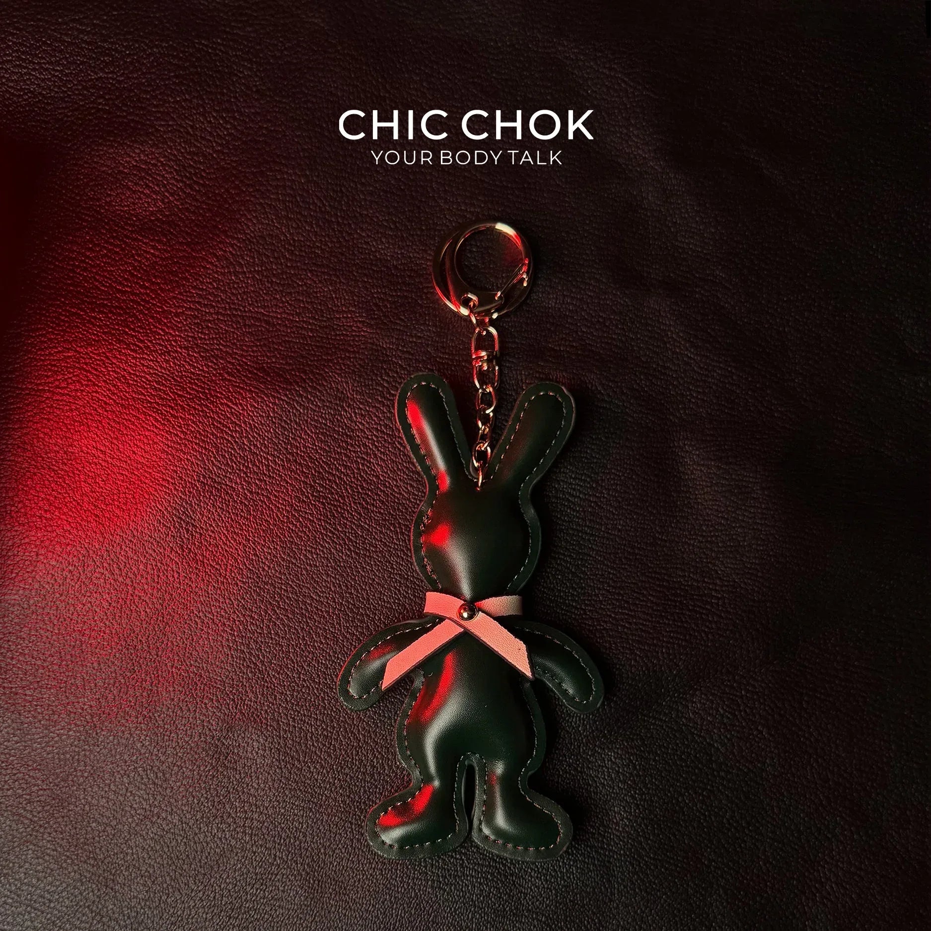 Groovy Bunny | Fun and trendy Easter, cute and dynamic with you Keychain - CHICCHOK - Accessories - Accessories