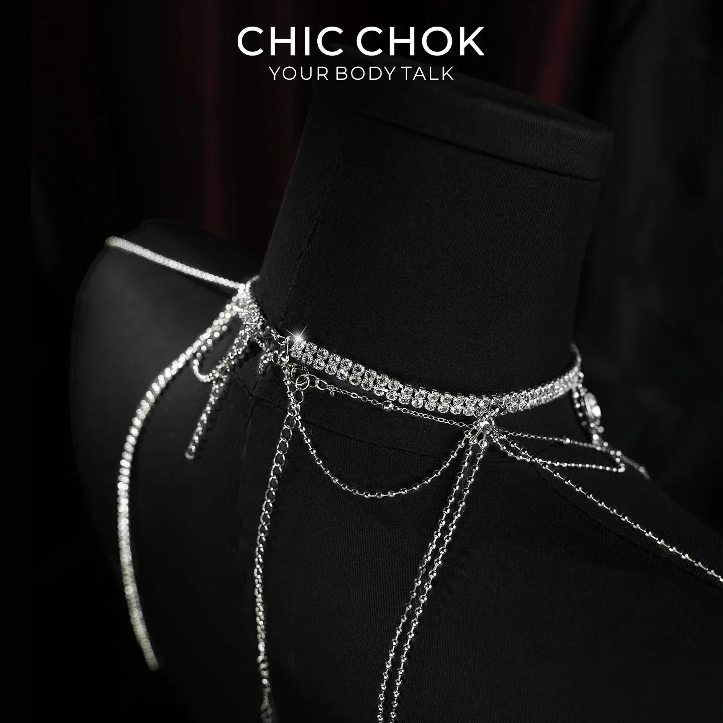 Gossamer Crystal - CHICCHOK - Body Chain