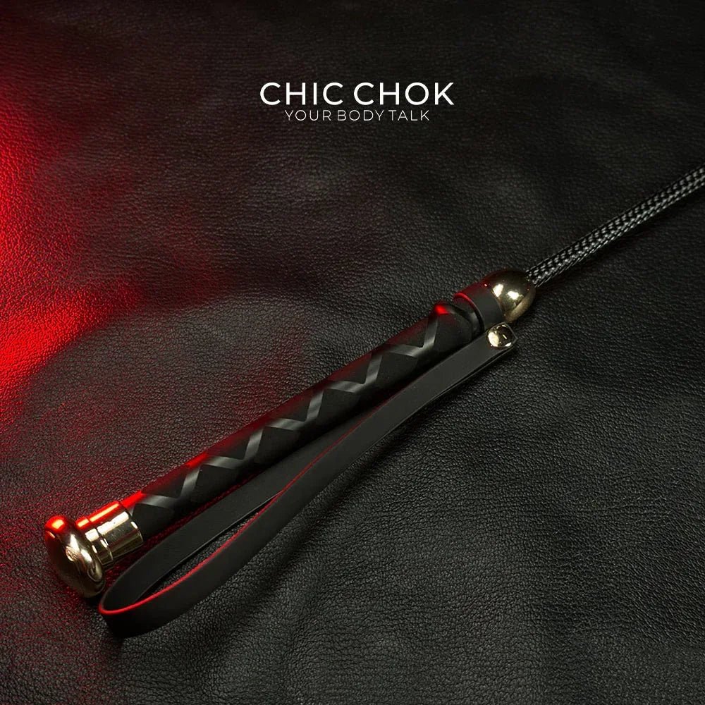 Dark Night Black and Red Happy Set - CHICCHOK - collar - Choker