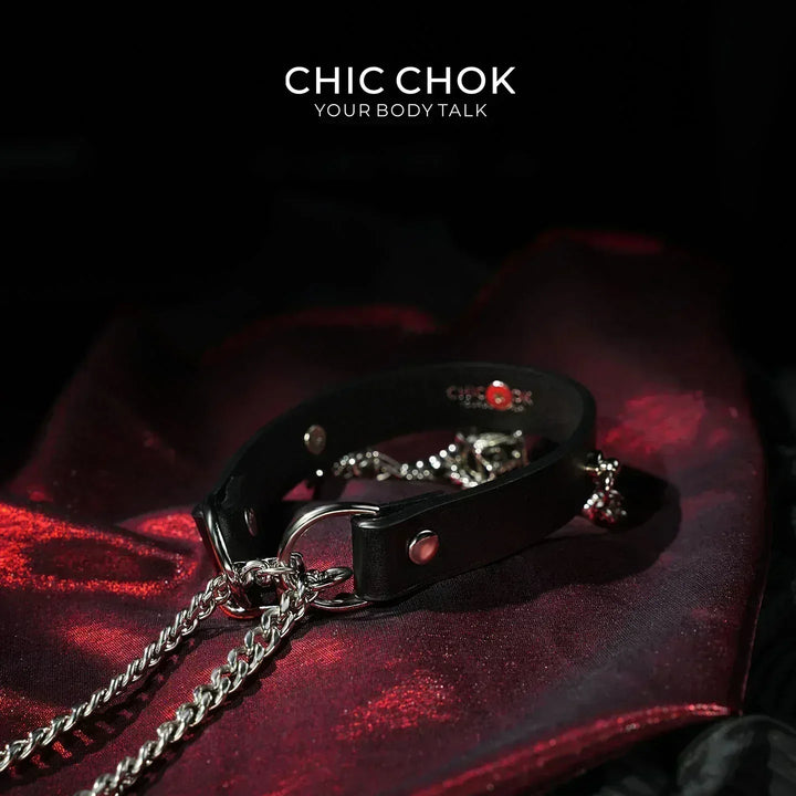 Rebel in Chains - CHICCHOK - Breathless, Choker, collar, Necklace, skull - Choker