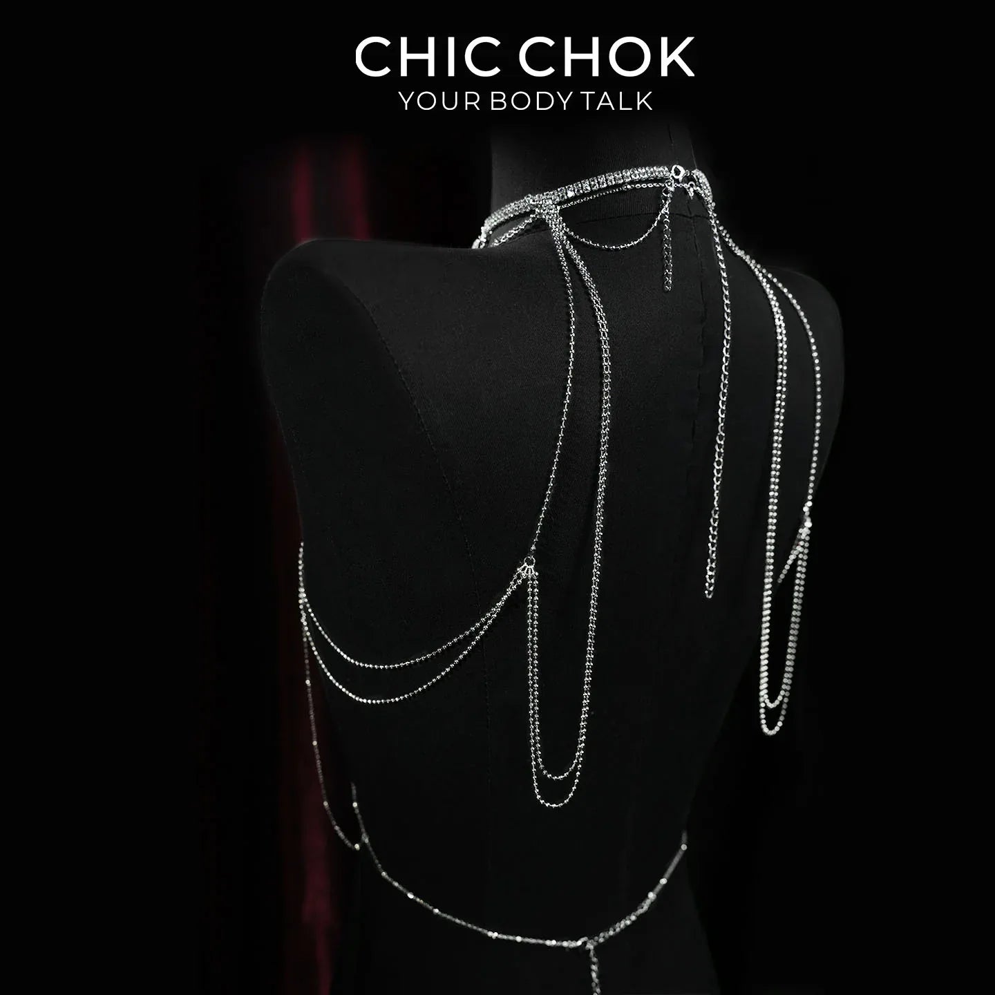 Gossamer Crystal - CHICCHOK - Body Chain