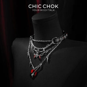 Crimson Requiem - CHICCHOK - Breathless, Choker, collar - Choker