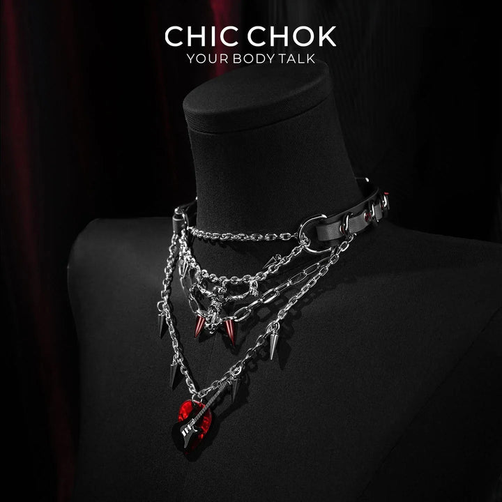 Crimson Requiem - CHICCHOK - Breathless, Choker, collar - Choker
