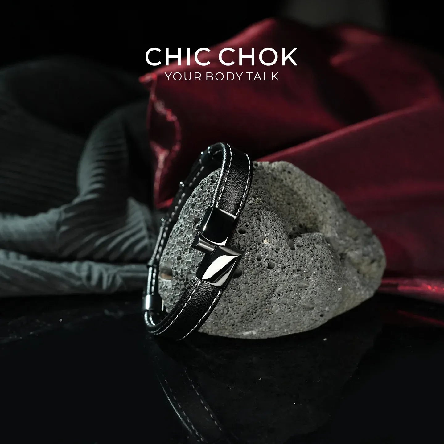 Silent Core - CHICCHOK - Bracelet, Crystal Bracelet - Bracelet